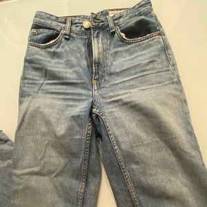 Rag & bone high rise jeans 24
